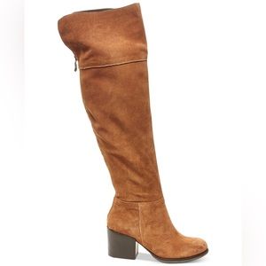Steve Madden orabela over the knee leather suede boots